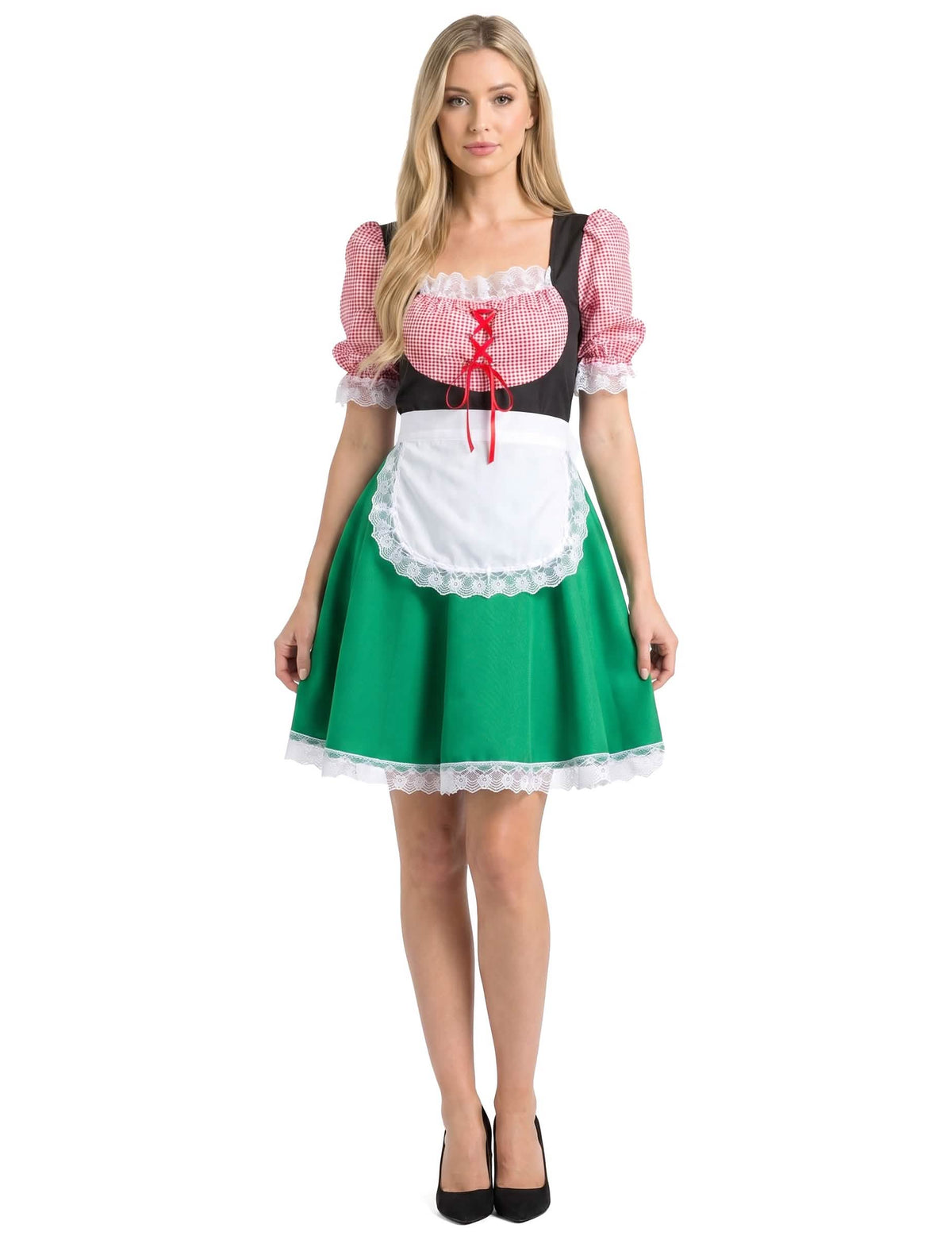 Costum bavarez colorat pentru femei