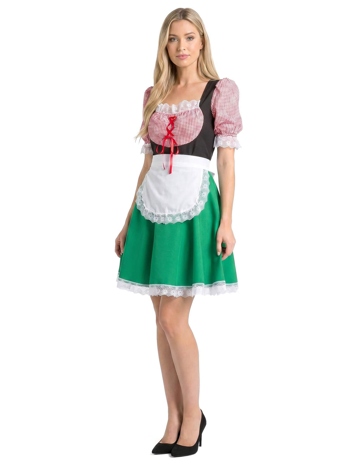 Costum bavarez colorat pentru femei