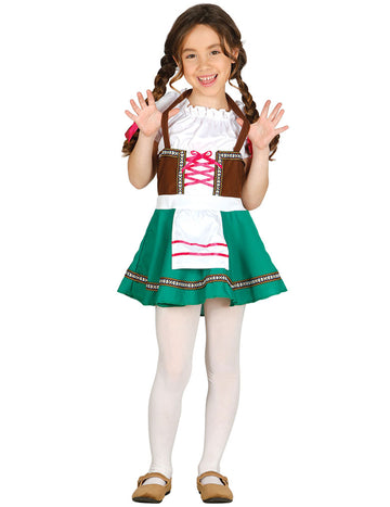 Costum de fată bavareză