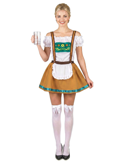 Déguisement Bavaroise marron femme