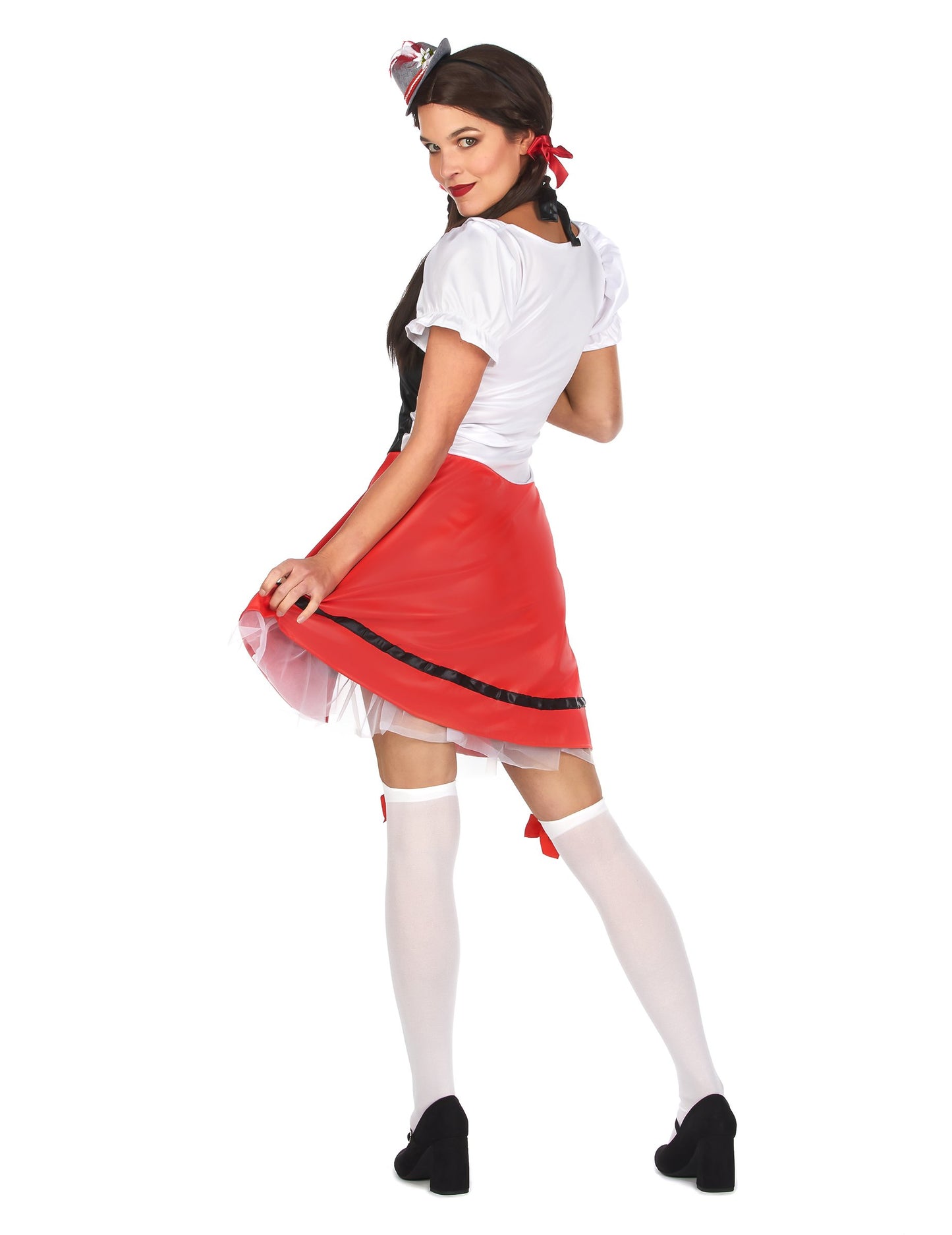 Deghizare bavareză neagră și roșie