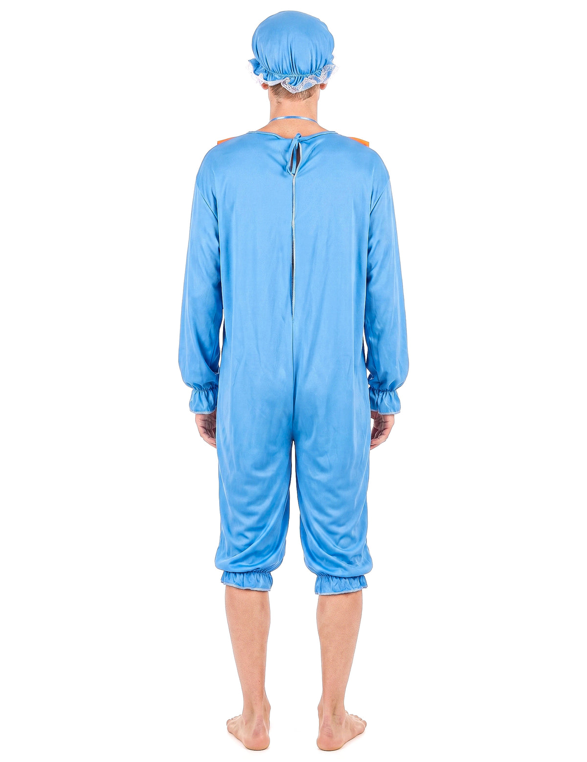Costum pentru bebeluși albastru și galben pentru bărbați