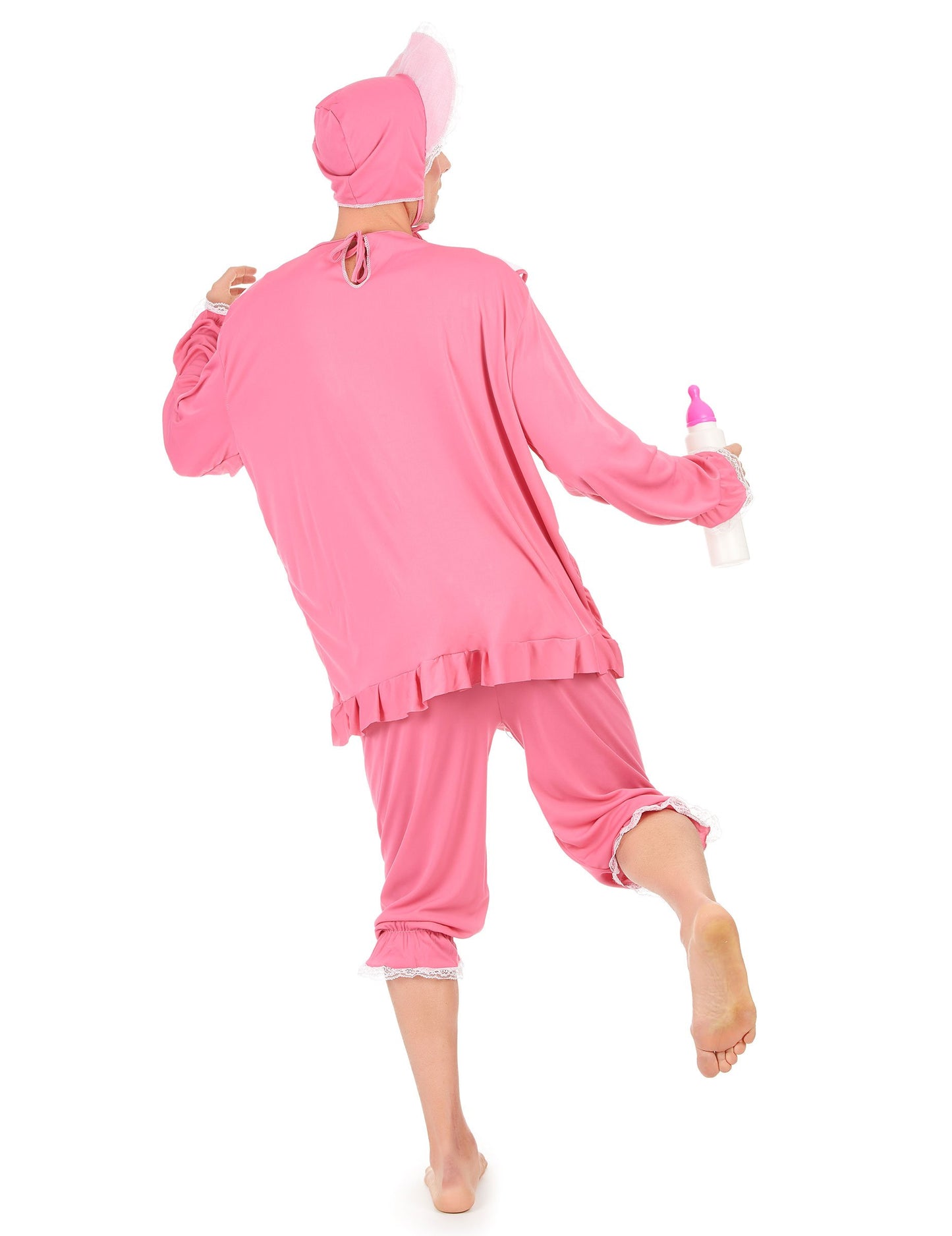 Costum pentru bebeluși roz pentru bărbați