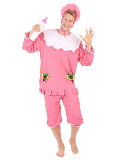 Costum pentru bebeluși roz pentru bărbați