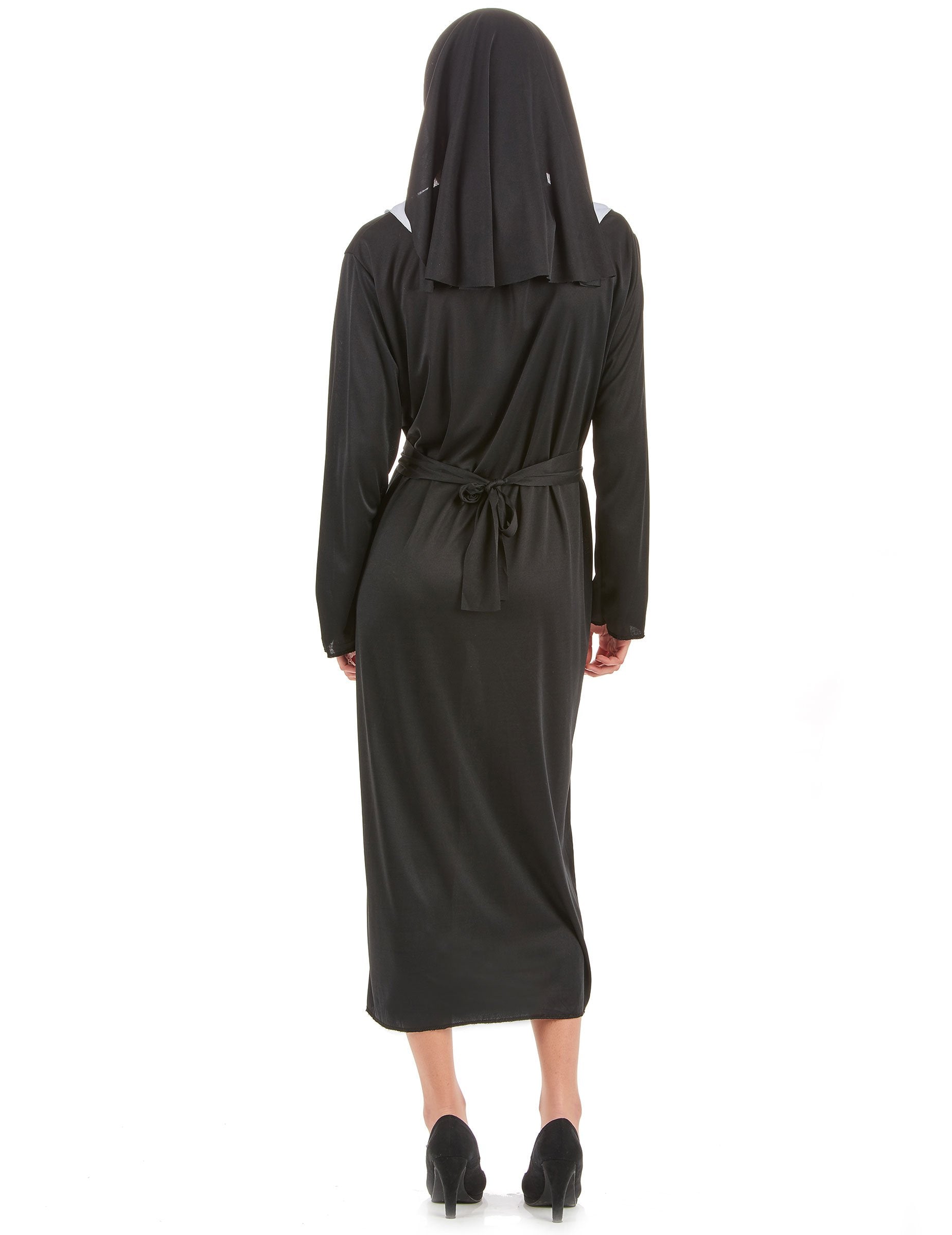 Vedere din spate a costumului de călugăriță pentru femei