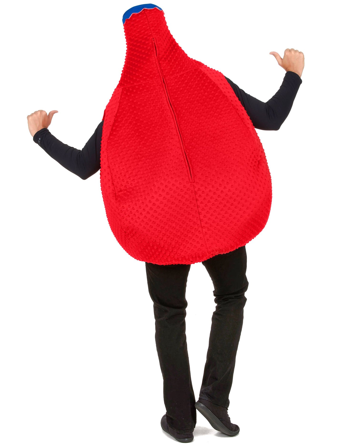 Costum de sticlă roșie Orangina