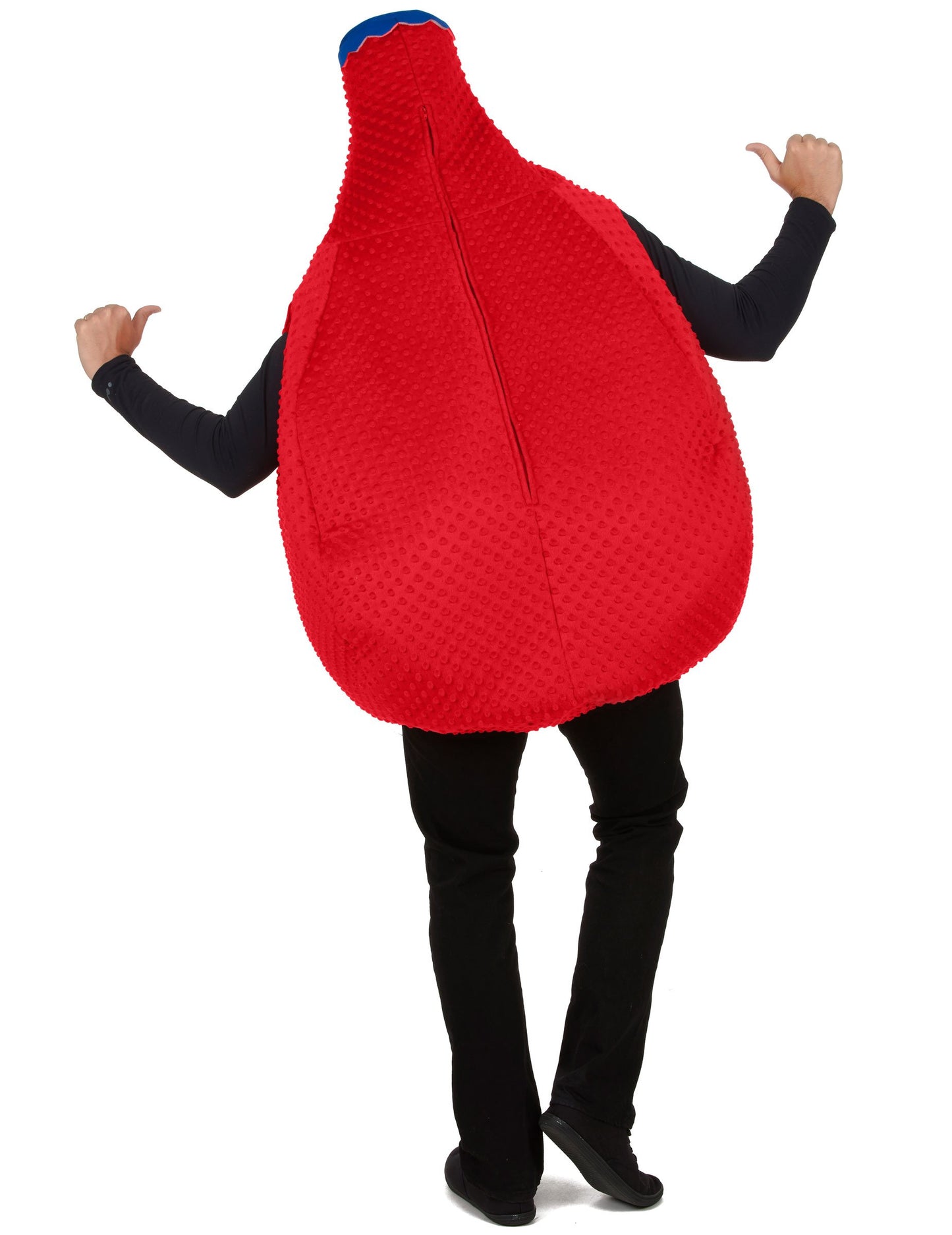Costum de sticlă roșie Orangina