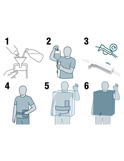 Costum de cutie de lapte amuzant pentru adult