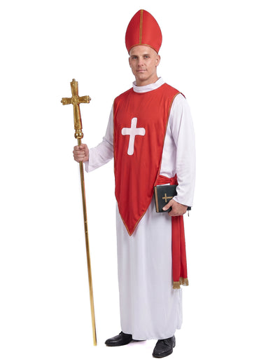 Deghizare cardinală roșie și albă