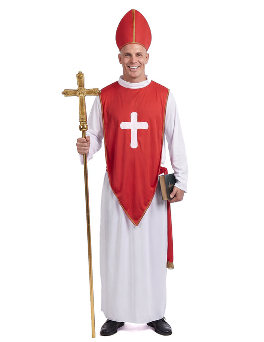 Deghizare cardinală roșie și albă