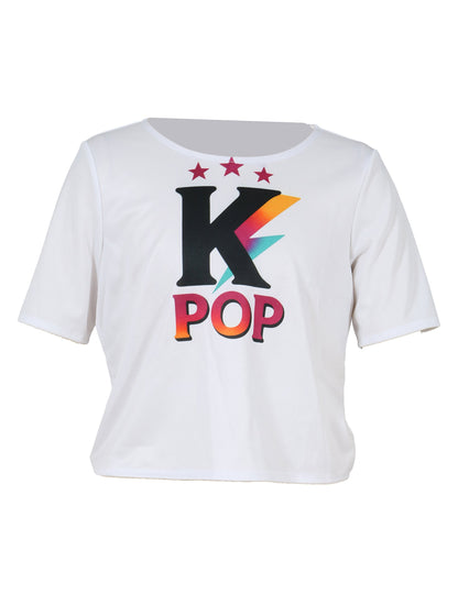 Costum de adolescentă cântăreață Kpop 