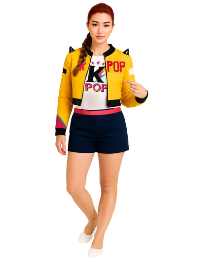 Costum de cântăreață Kpop pentru femei 