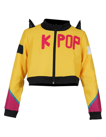 Costum de cântăreață Kpop pentru femei 