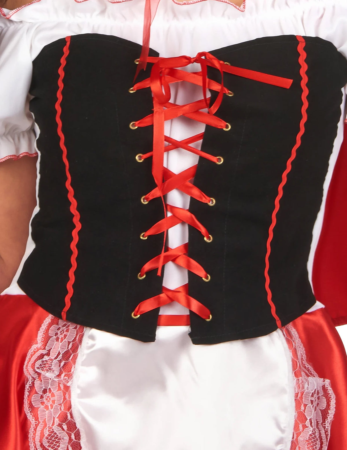 Costum de chaperon roșu al femeilor