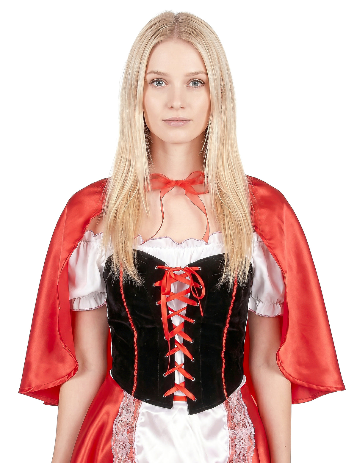 Costum de chaperon roșu al femeilor