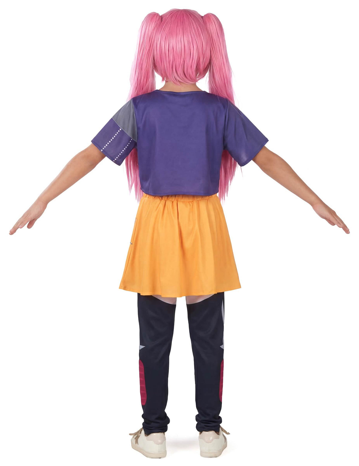 Costum Vânătoare de demoni Kpop cu fustă pentru fată 