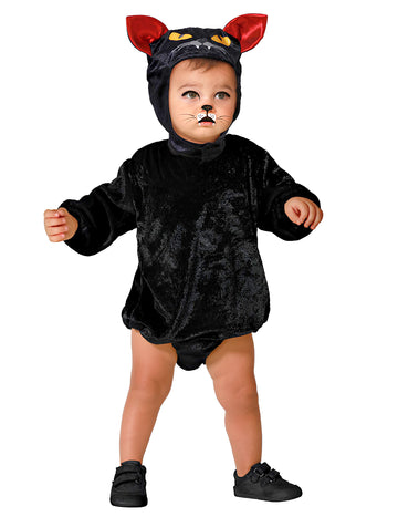 Costum pentru pisici negre pentru bebeluși