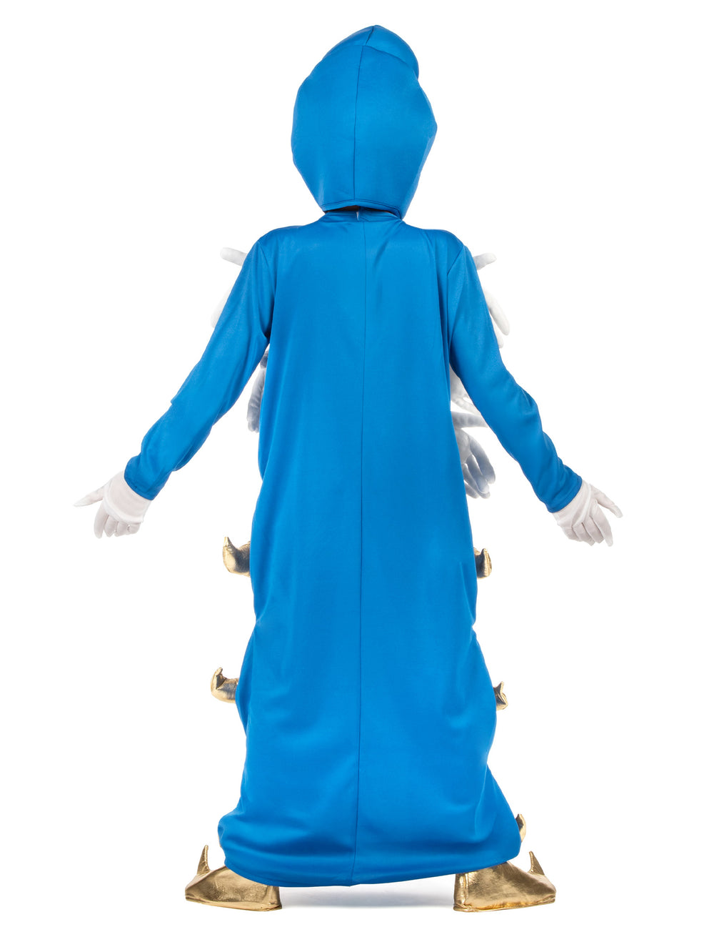 Vue de dos du déguisement de chenille pour enfant
