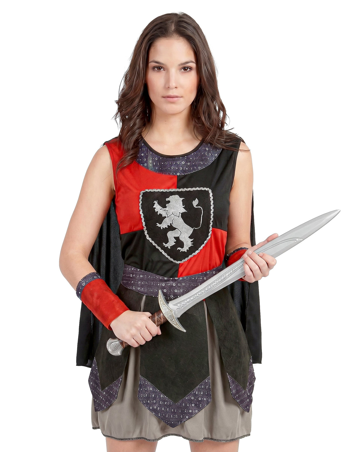Femeie deghizată cavaler medievală