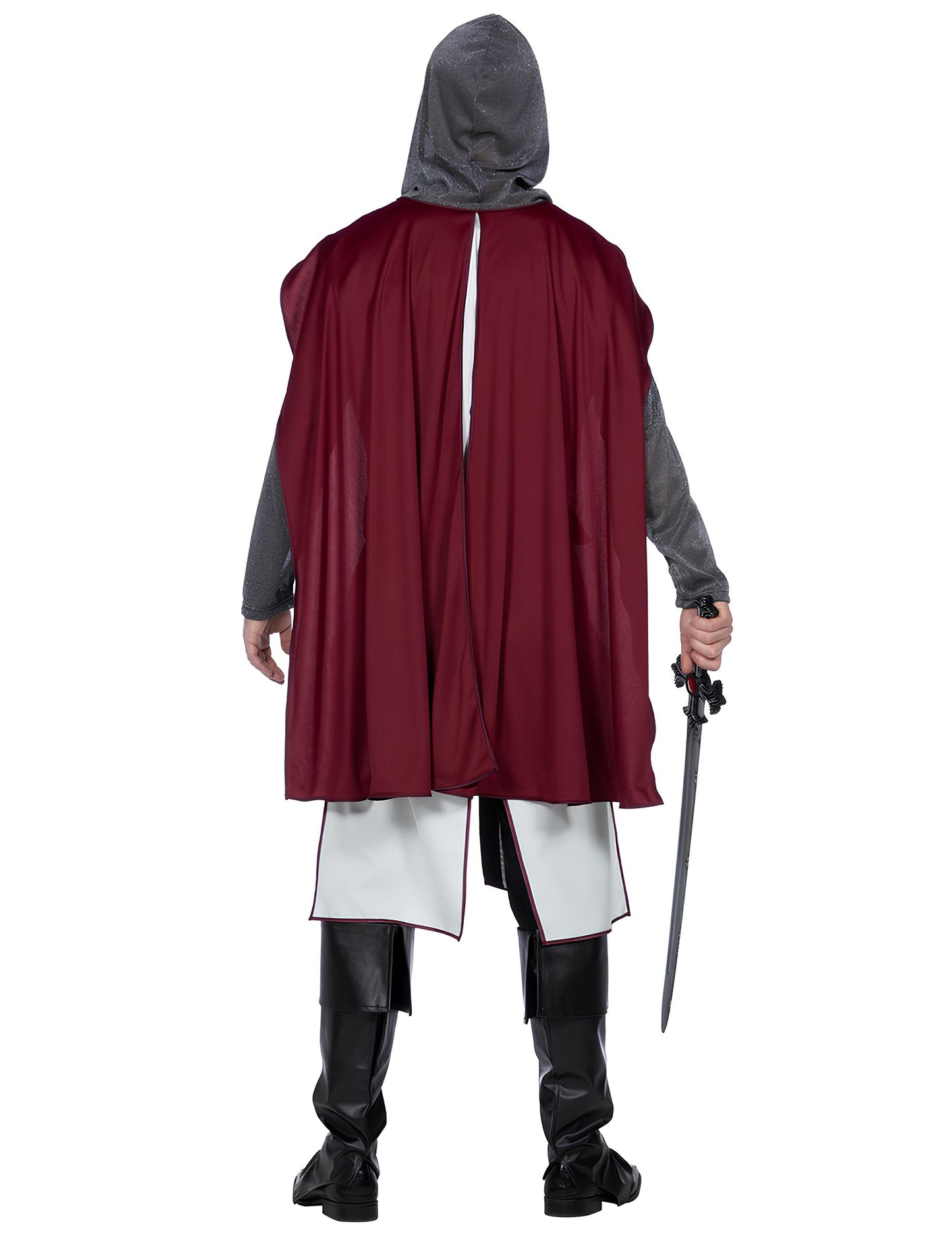 Costum de cavaler templier de lux pentru bărbați 