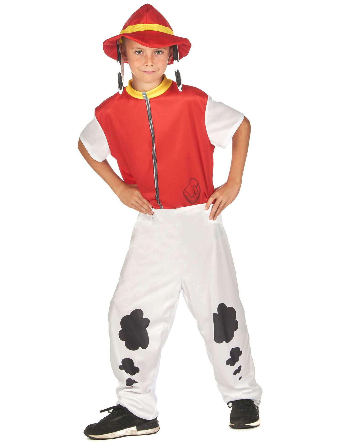 Deghizarea pompierului roșu pentru copii