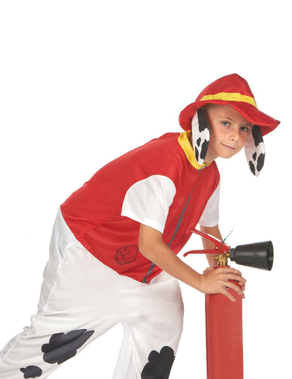 Deghizarea pompierului roșu pentru copii