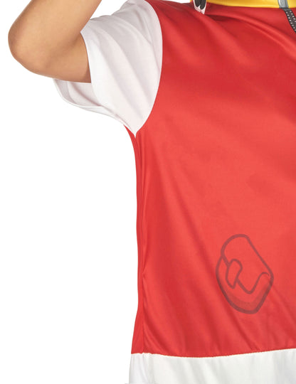 Deghizarea pompierului roșu pentru copii