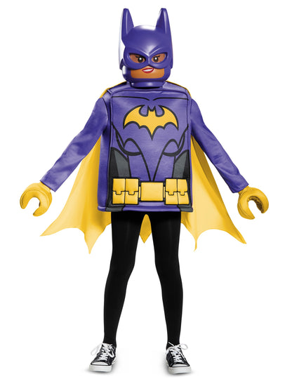 Déguisement classique Batgirl LEGO movie pour enfant violet et jaune