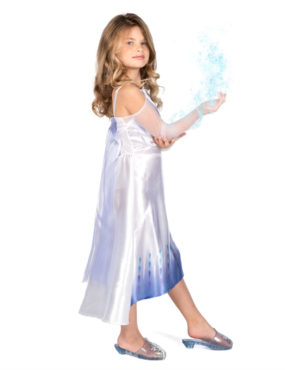 Classic alb deghizare elsa the Snow Queen 2 Girl