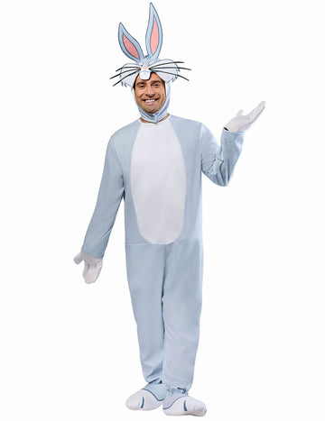 Costum clasic Bugs Bunny Looney Tunes pentru adulți