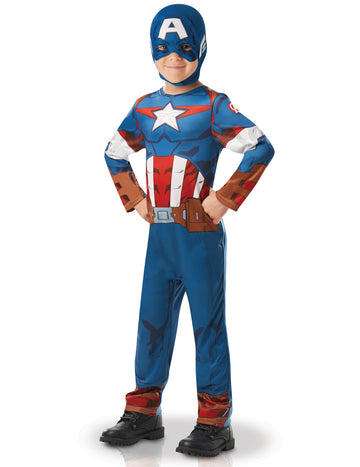 Costum clasic Captain America™ serial animat pentru băieți 