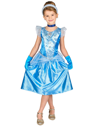 Costum clasic pentru fată Cenusarella