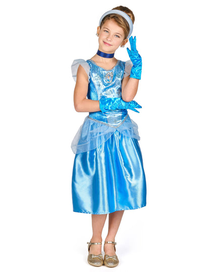 Costum clasic pentru fată Cenusarella