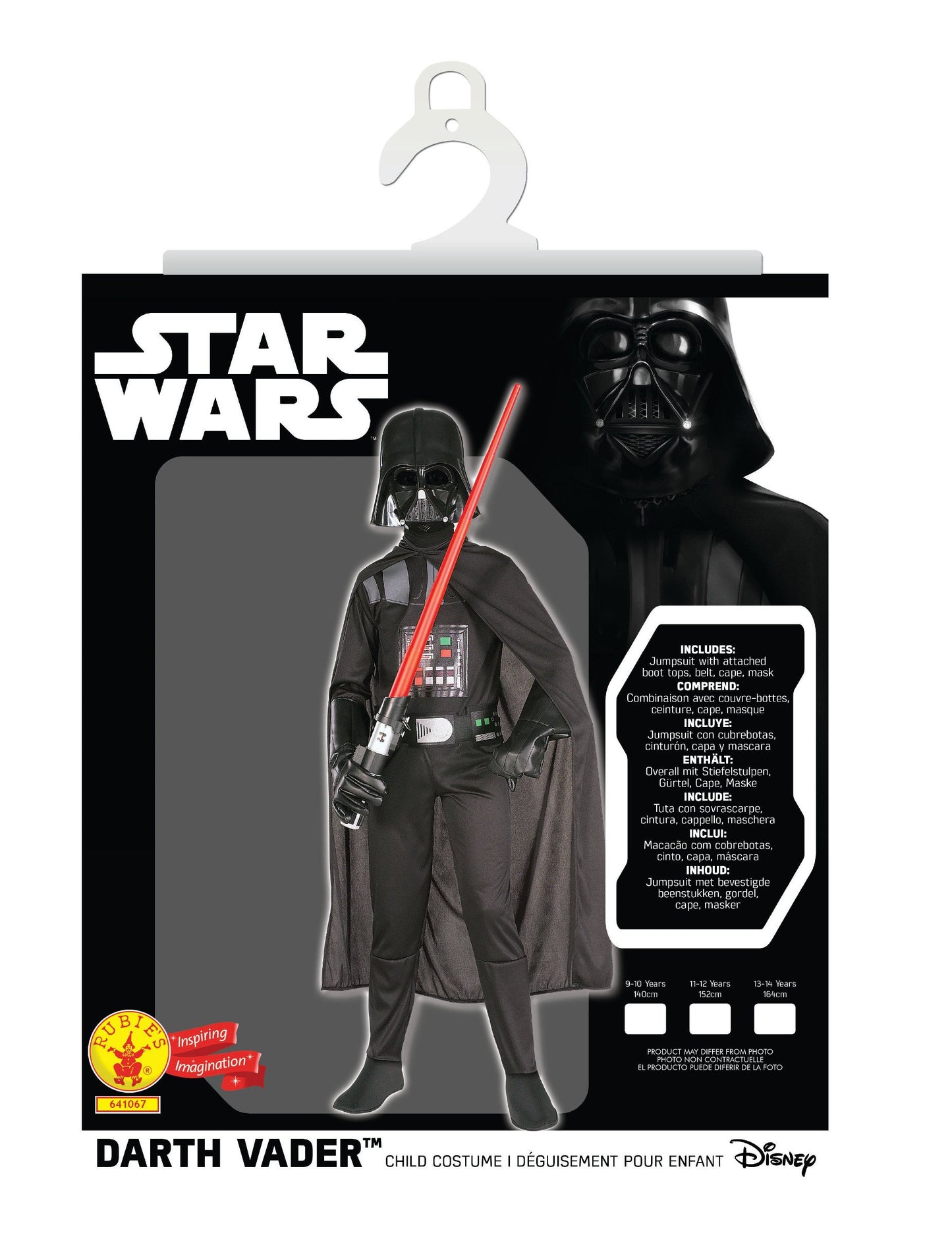 Classic Dark Vader Boy deghizare