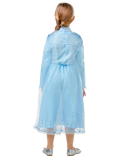 Costum clasic Elsa The Snow Queen 2 Girl