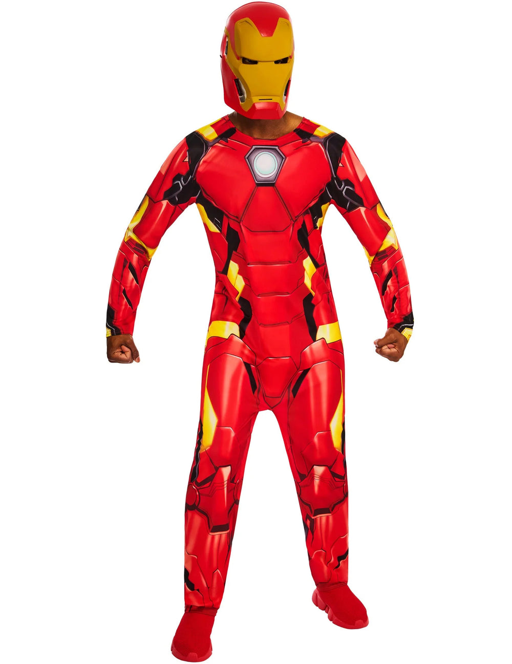 Vue d'ensemble du déguisement classique Iron Man™ pour adulte