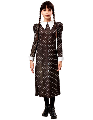 Costum clasic de miercuri addams pentru copii