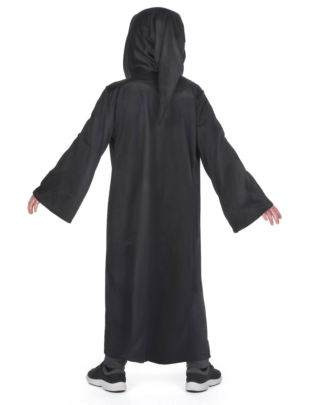 Costum clasic Poufsouffle Harry Potter™ pentru copil negru vedere din spate