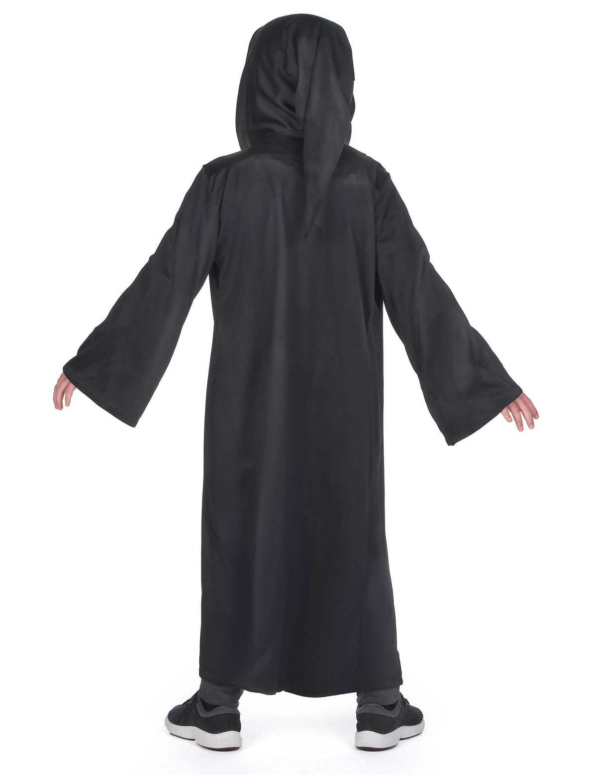 Costum clasic Poufsouffle Harry Potter™ pentru copil negru vedere din spate