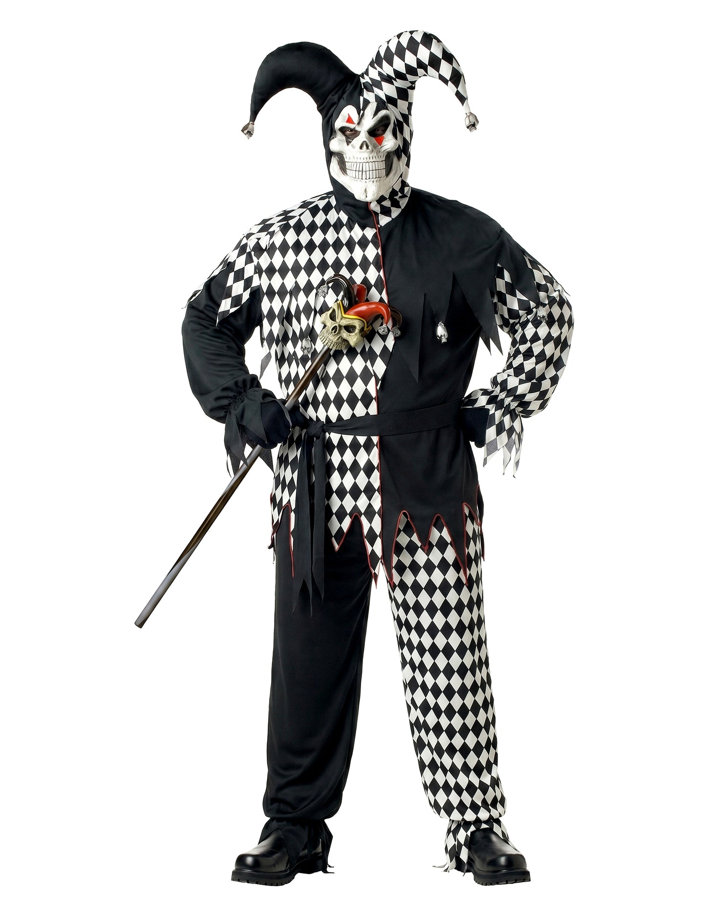 Halloween Black Man Clown deghizare