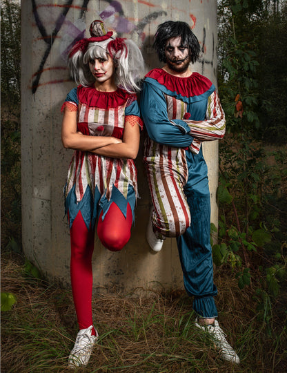 Clown Color Clown Femeie Halloween