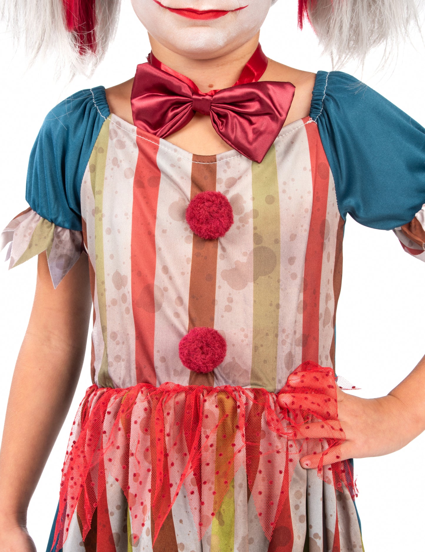 Halloween Girl Colored Clown Chick deghizare