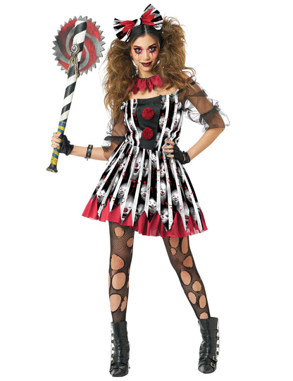 Costum de clovn de lux de lux pentru femei