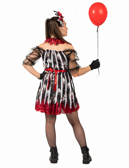 Costum de clovn de lux de lux pentru femei