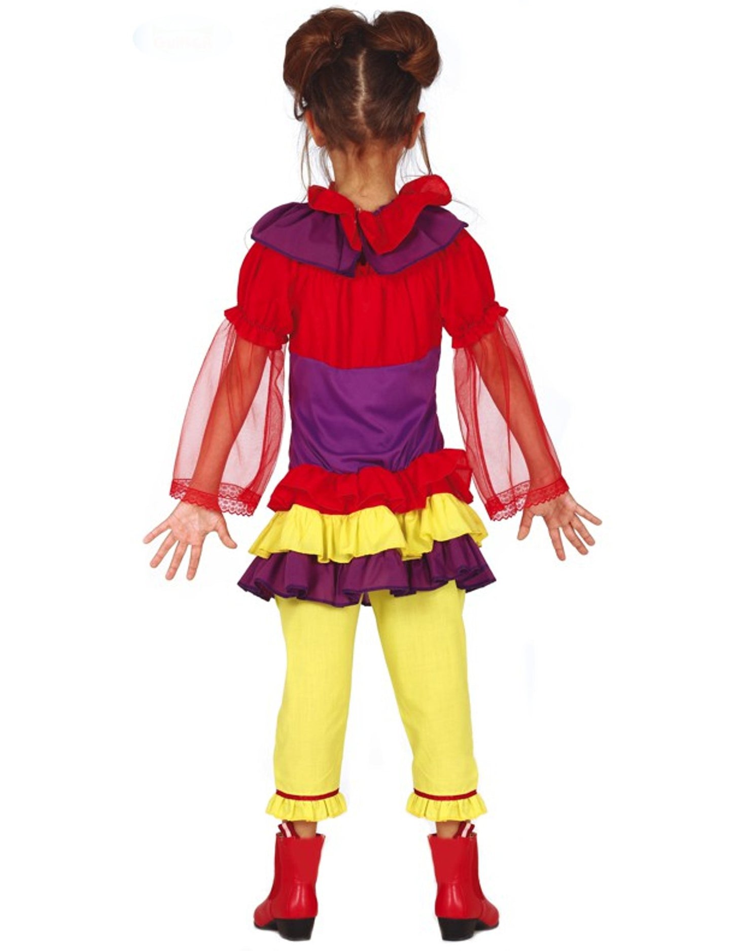 Costumul clovnului maléfic multicolor multicolor