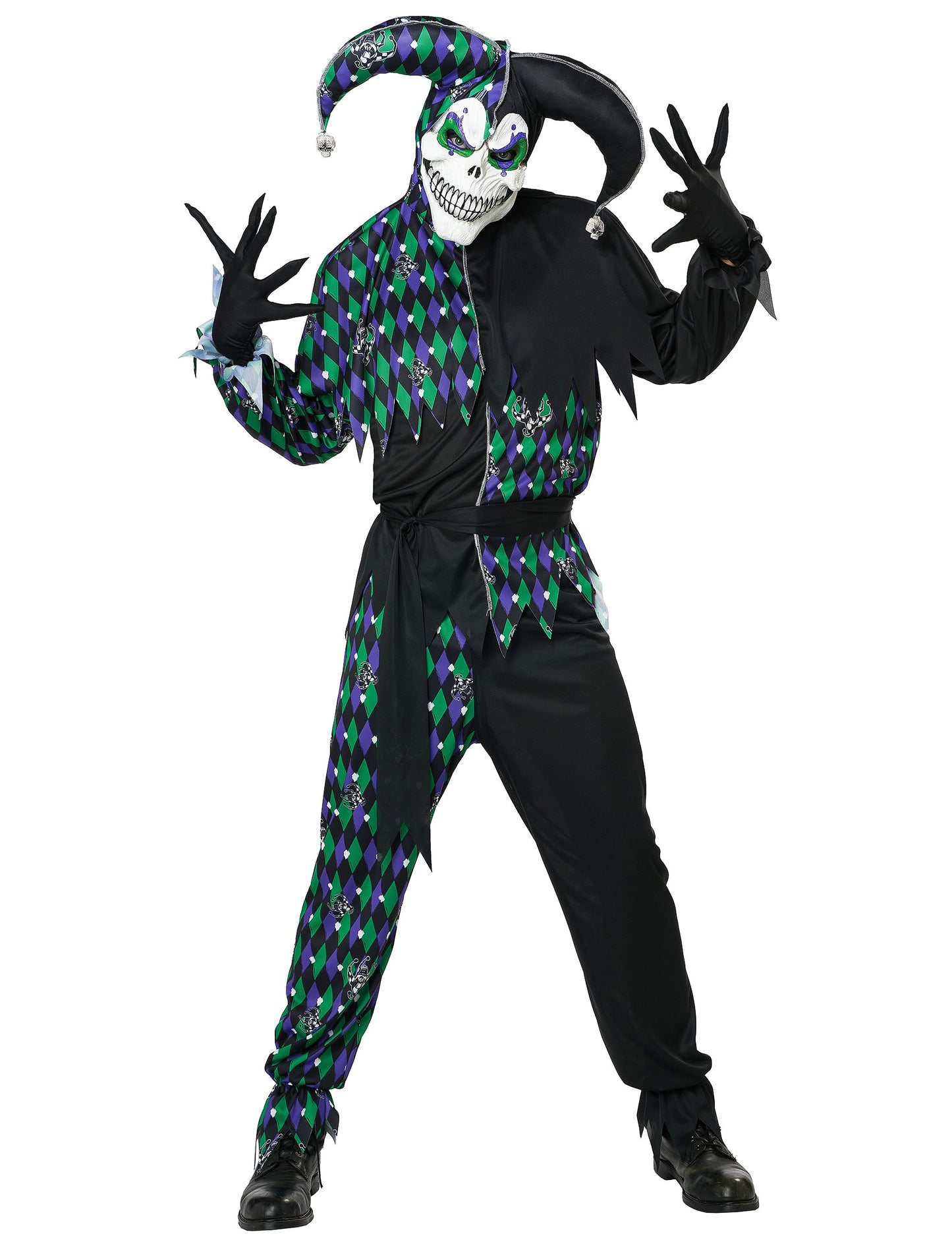 Déguisement clown monstrueux luxe adulte