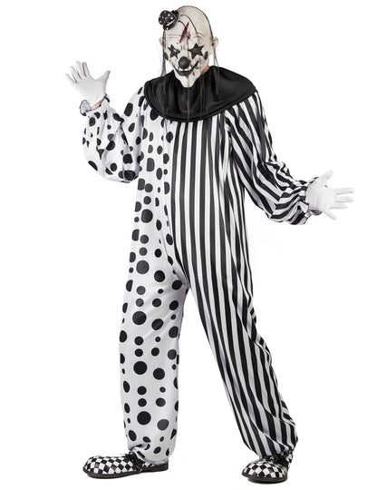 Vue d'ensemble du déguisement clown monstrueux