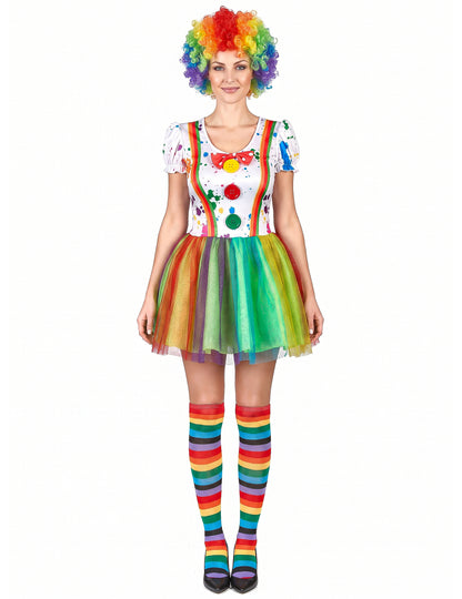 Costum de pictură multicoloră multicoloră pentru femei