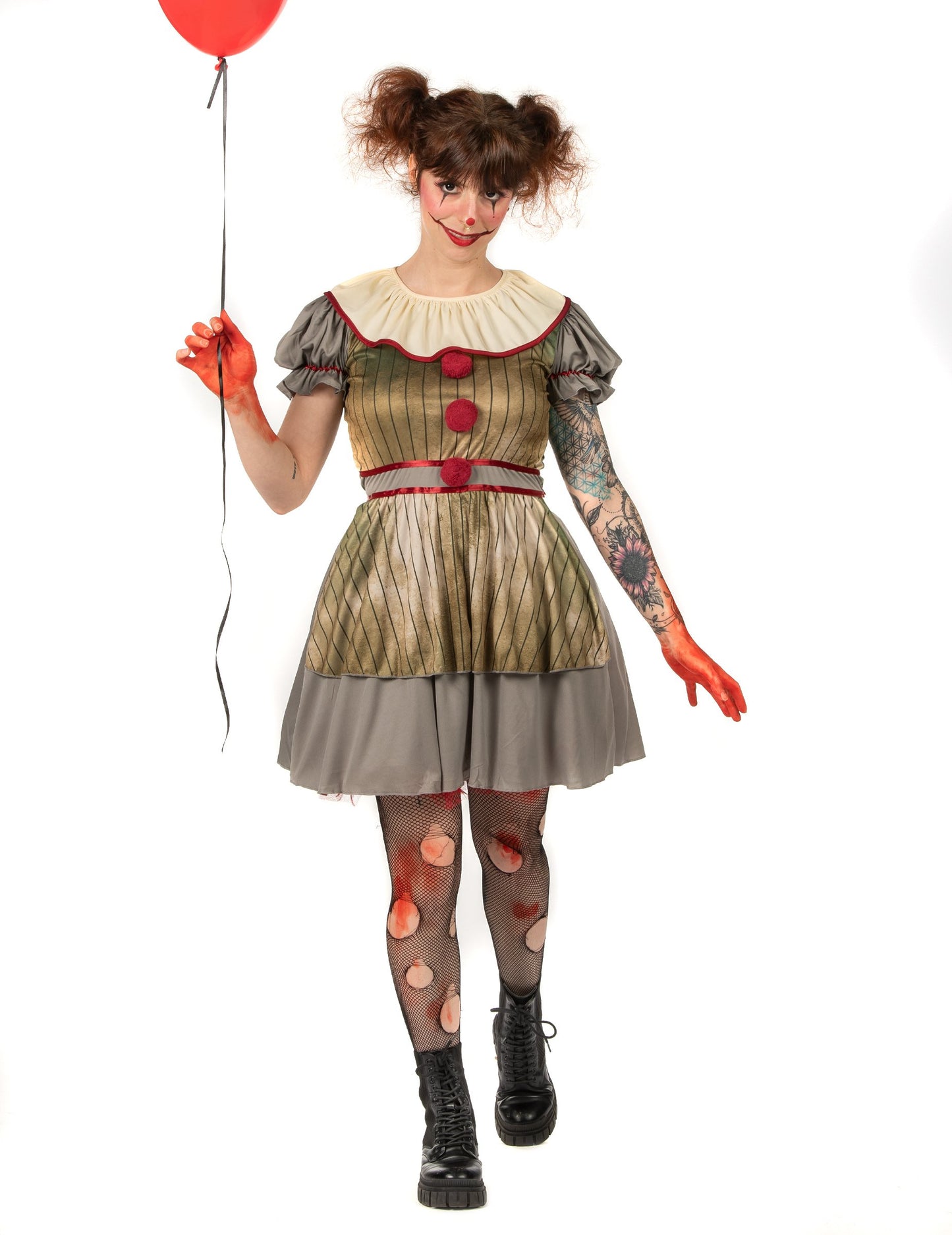 Clovn psiho -feminin deghizare