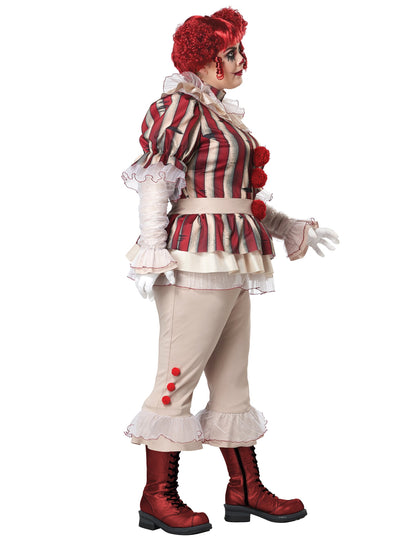 Déguisement clown psycho luxe grande taille femme